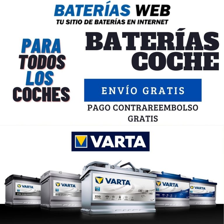 Baterías Sevilla | mejor precio | Envío GRATIS | BATERÍAS WEB