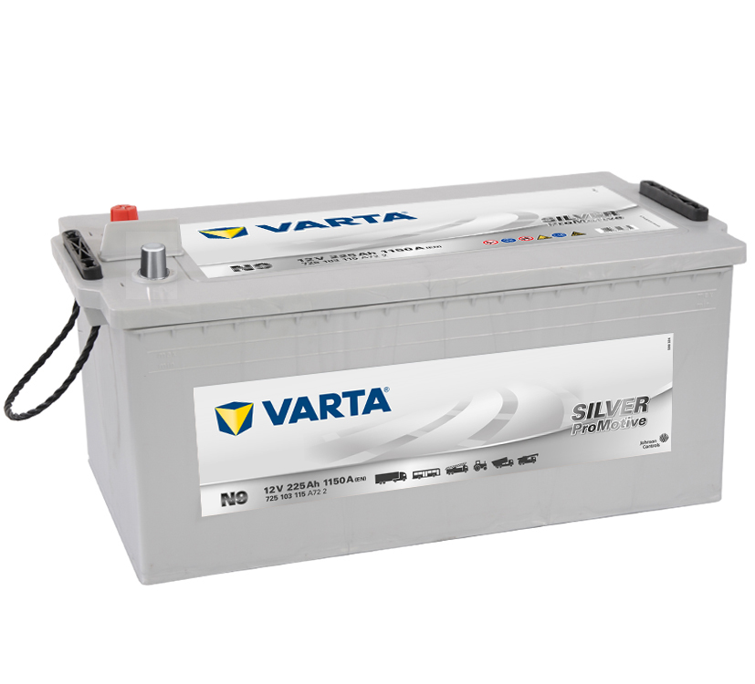 Batería Varta Promotive Silver N9 12V 225Ah - Baterias web