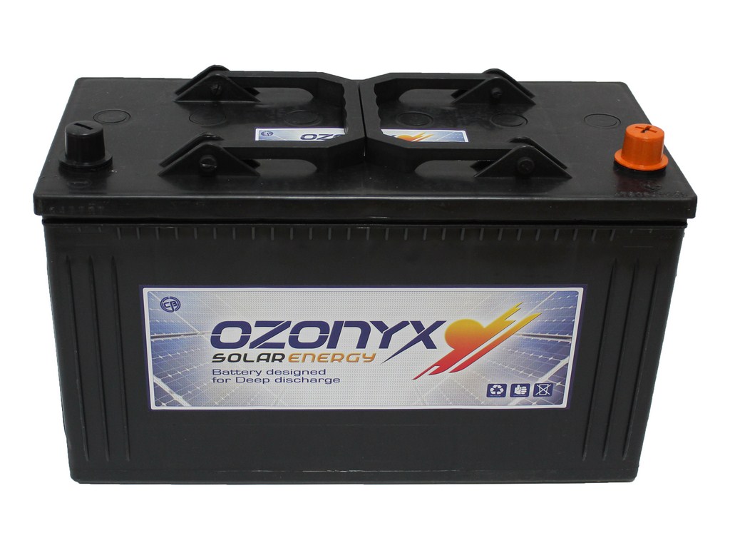 Batería Solar 125Ah  OZONYX Solar Abierta - Baterias web