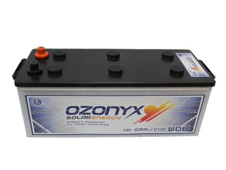 BaterÃ­a Solar 205AH | OZONYX Solar Abierta