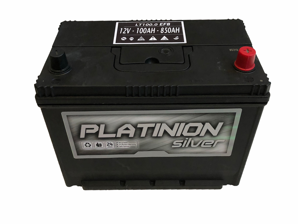 Batería de coche 100Ah  Platinion EFB START/STOP - Baterias web