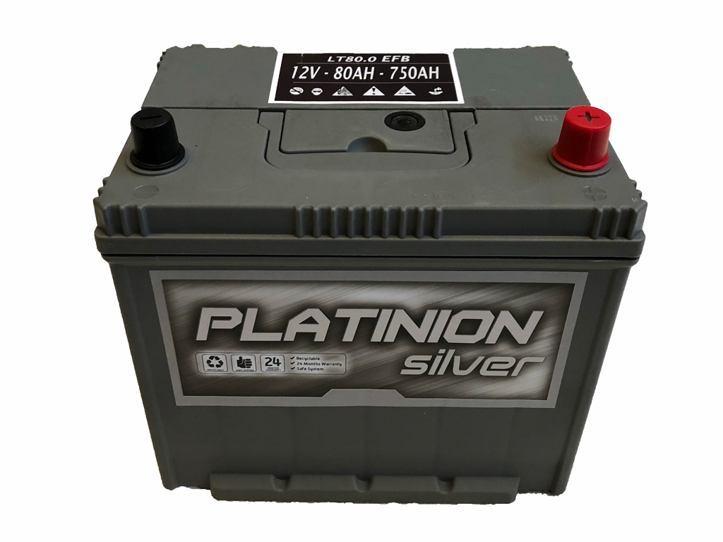 Batería de coche 80Ah  Platinion EFB START/STOP - Baterias web