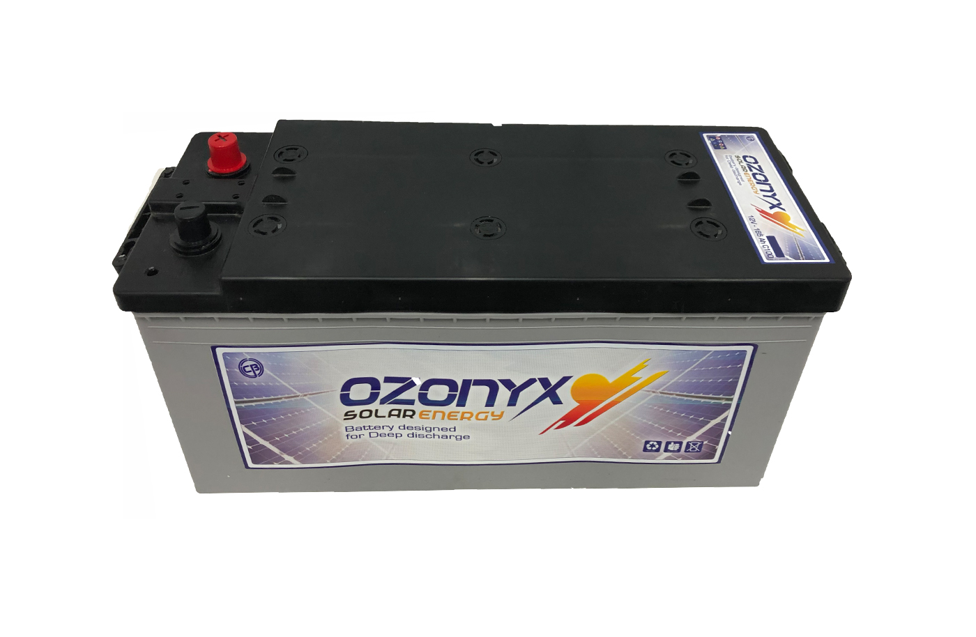 Batería AGM 12v - 165 AH | Hermética OZONYX - Baterias web