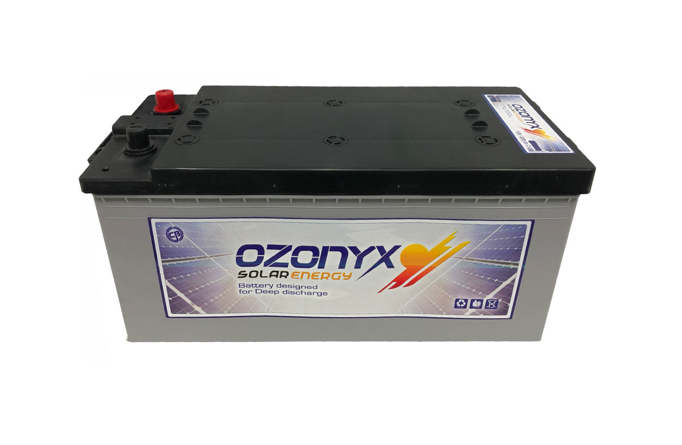 Batería AGM 12v - 205 AH  Hermética OZONYX - Baterias web