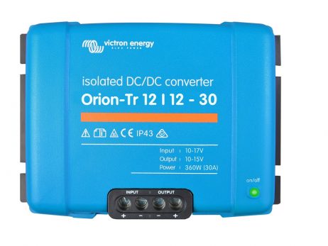 Convertidor CC-CC Orion 12V-12V 30A (360W) Aislado