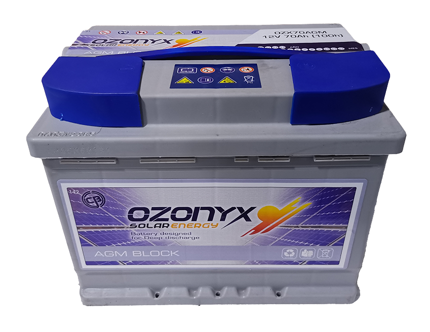 Batería solar 70Ah AGM - Baterias web