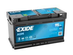Batería de coche Tudor 95Ah EK950 Exide AGM