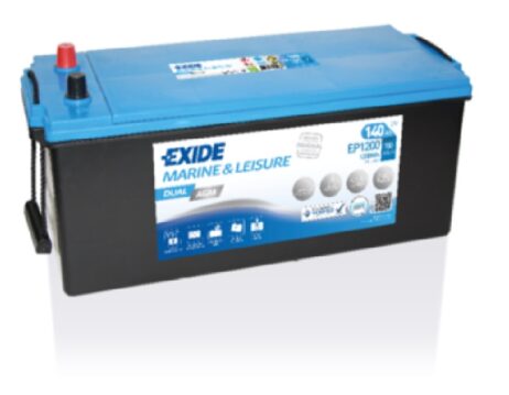 Batería Tudor Dual AGM EP1200 Exide