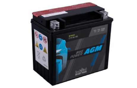 Batería de moto YTX16-BS AGM Hermética YTX16-4