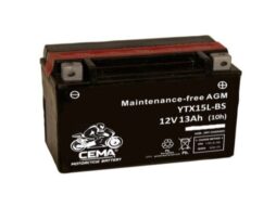 Batería de moto YTX15L-BS AGM Hermética CTX15L-BS