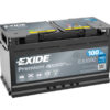 Batería de coche Tudor 100Ah EA1000 Exide