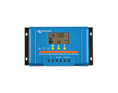 Controlador de carga solar BlueSolar PWM DUO-LCD&USB 12/24V-20A Victron Energy