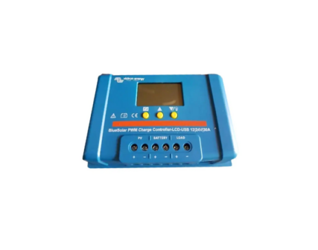 Controlador de carga solar BlueSolar PWM-LCD&USB 12/24V-30A Victron Energy