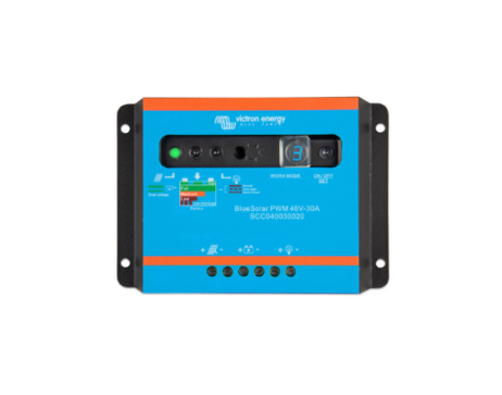 Controlador de carga solar BlueSolar PWM-LCD&USB 48V-30A Victron Energy