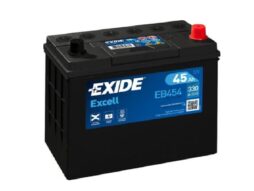 Batería de coche Tudor 45Ah EB454 Exide