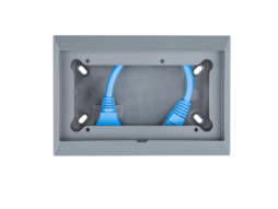 Caja para montaje en pared para paneles GX de 65 x 120 mm con toma RJ45 de 90 grados Victron Energy
