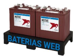 Pack 2 Baterías TROJAN T-1275 | 12V. 150Ah. Acumulador Cíclico
