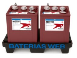 Pack 2 Baterías TROJAN T145 | 6V. 260Ah. Cíclica