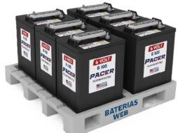 Pack 6 Baterías TROJAN/PACER T105 | 6V. 244Ah.
