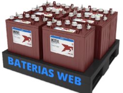 Pack 6 Baterías TROJAN T-1275 12V. 150Ah.