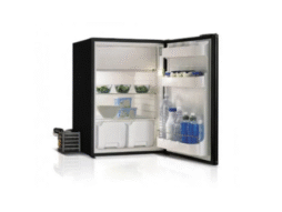 NEVERA NÁUTICA PUERTA NEGRA (130L) CHROMELOCK Vitrifigo C130L