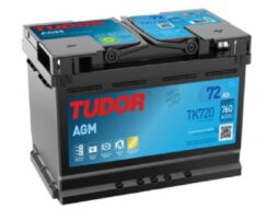 Batería Tudor TK720 72Ah AGM Start-Stop