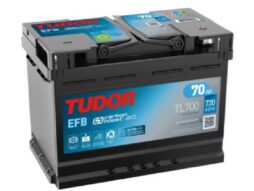 Batería de coche Tudor TL700 70Ah EFB Start-Stop