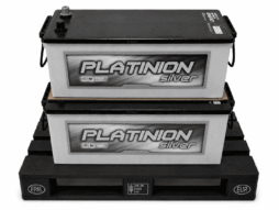 Pack 2 Baterías de camión 145Ah | PLATINION Silver