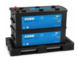 Pack 2 Baterías Tudor 180Ah EG1803 Exide