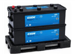 Pack 2 Baterías Tudor 225Ah EG2253 Exide
